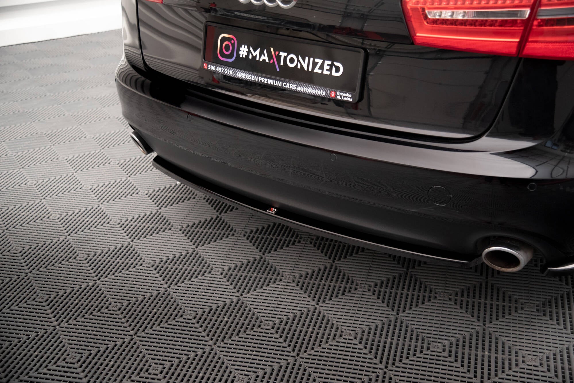 Heckansatz für Audi A6 Avant / Limousine C7