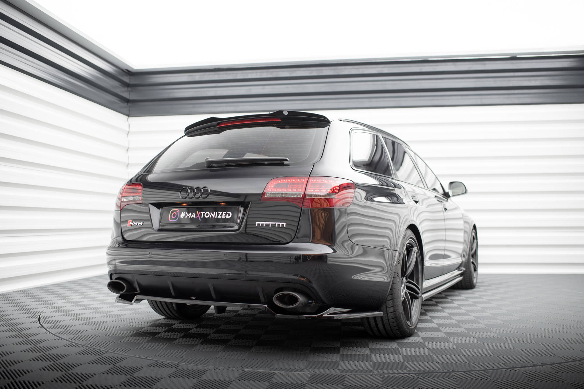 Spoiler CAP für Audi RS6 Avant C6