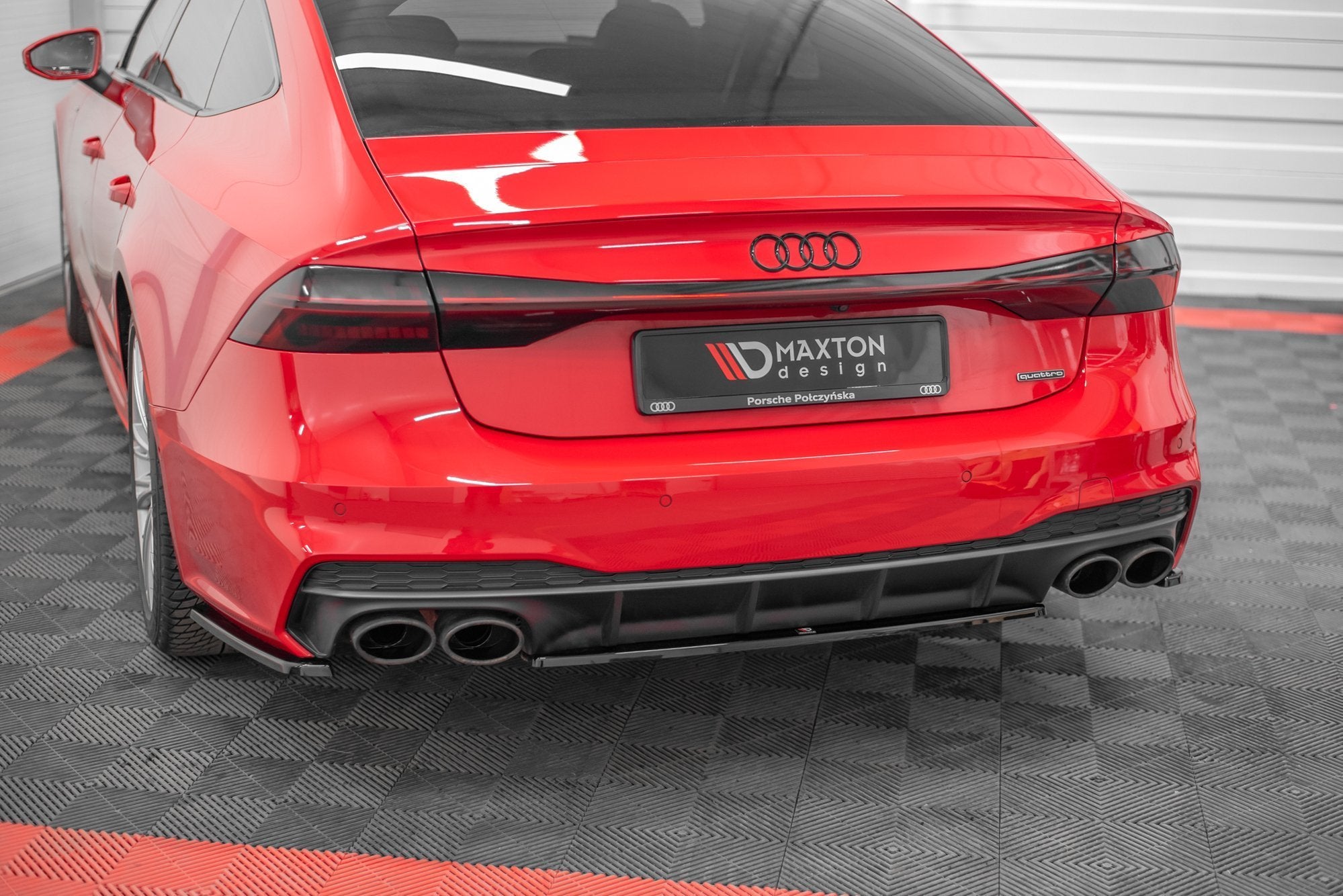 Heckansatz für Audi S7 C8