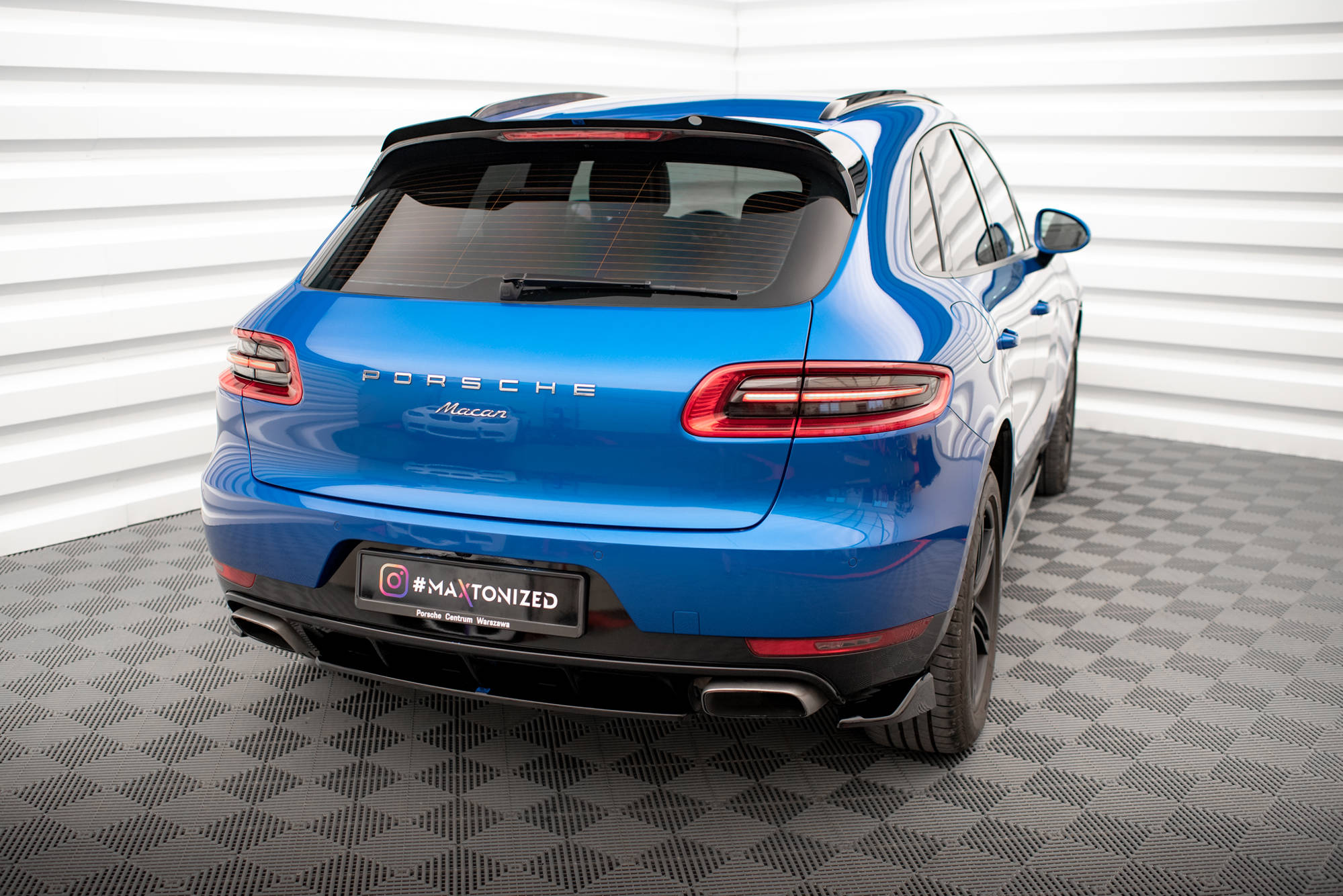 Diffusor für Porsche Macan Mk1
