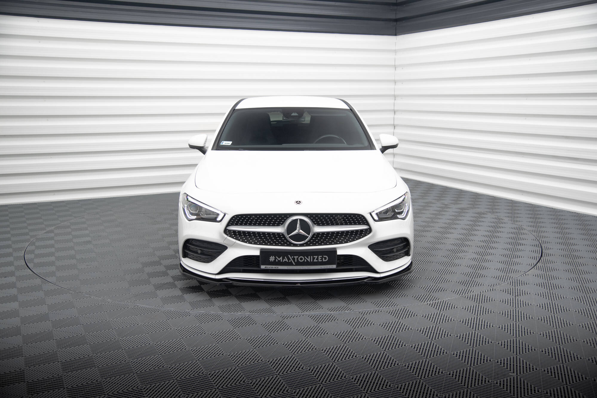 Frontlippe V1 für Mercedes-Benz CLA A35 AMG / AMG-Line C118