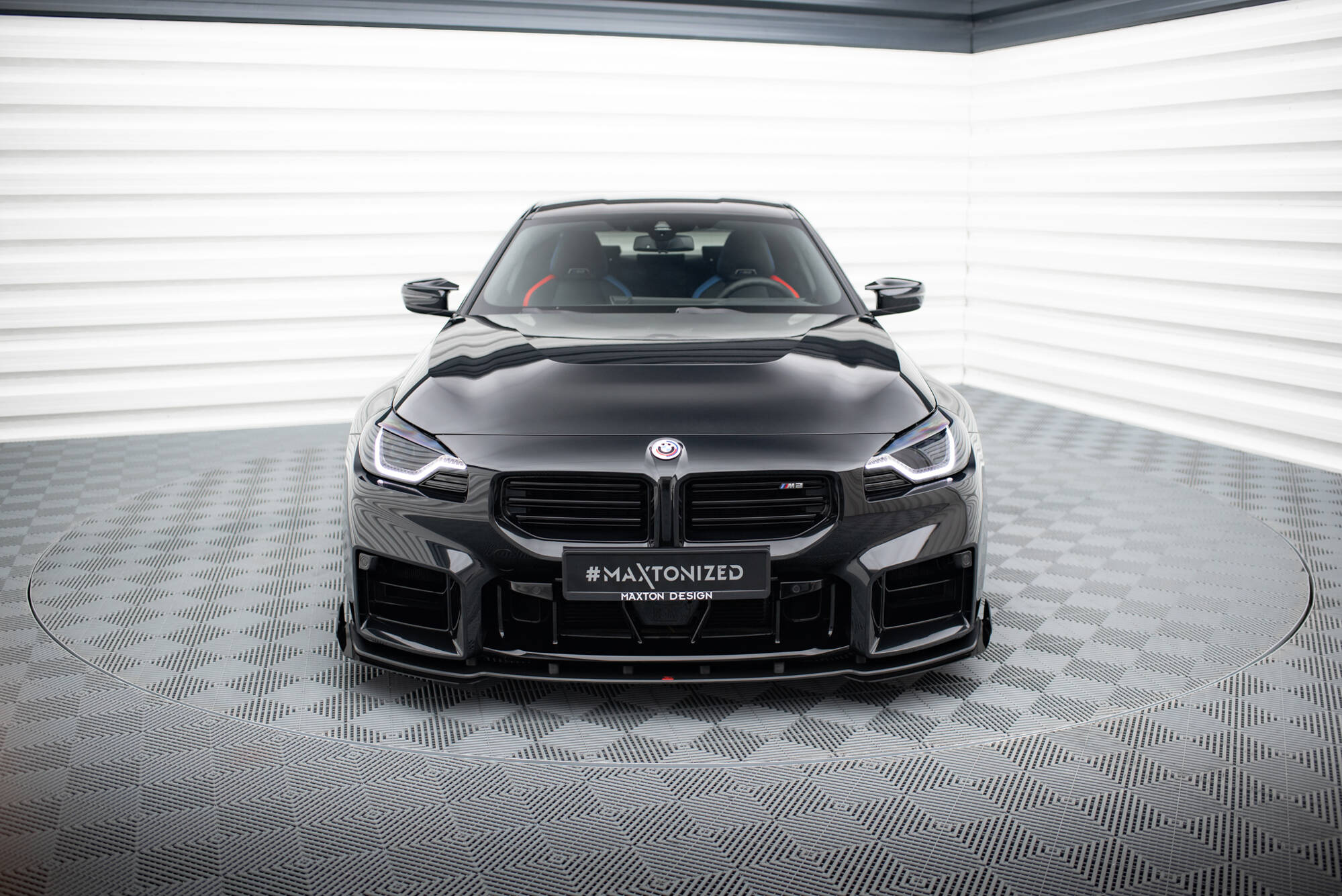 Street Pro Frontlippe V1 für + Flaps für + Flaps BMW M2 G87
