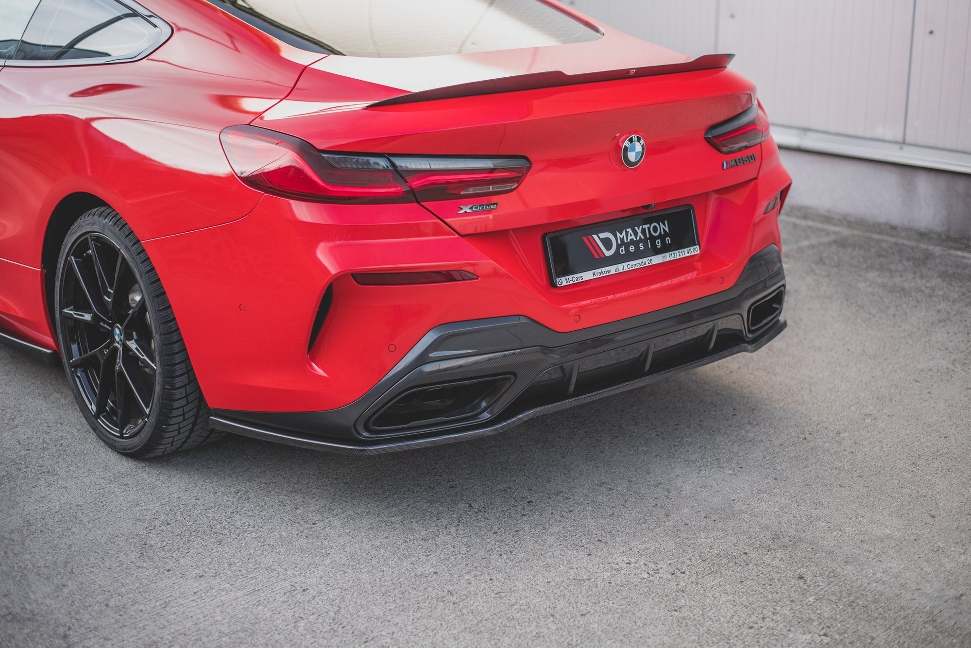Heckansatz für BMW 8 Coupe M - Paket G15