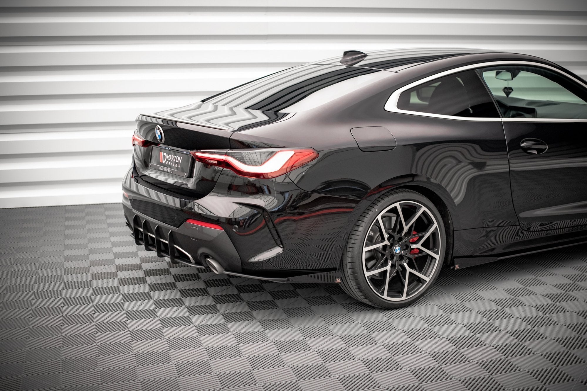 Street Pro Flaps Heckansatz Diffusor +Flaps für BMW 4er M-Paket G22 / G23 / G22 Facelift / G23 Facelift