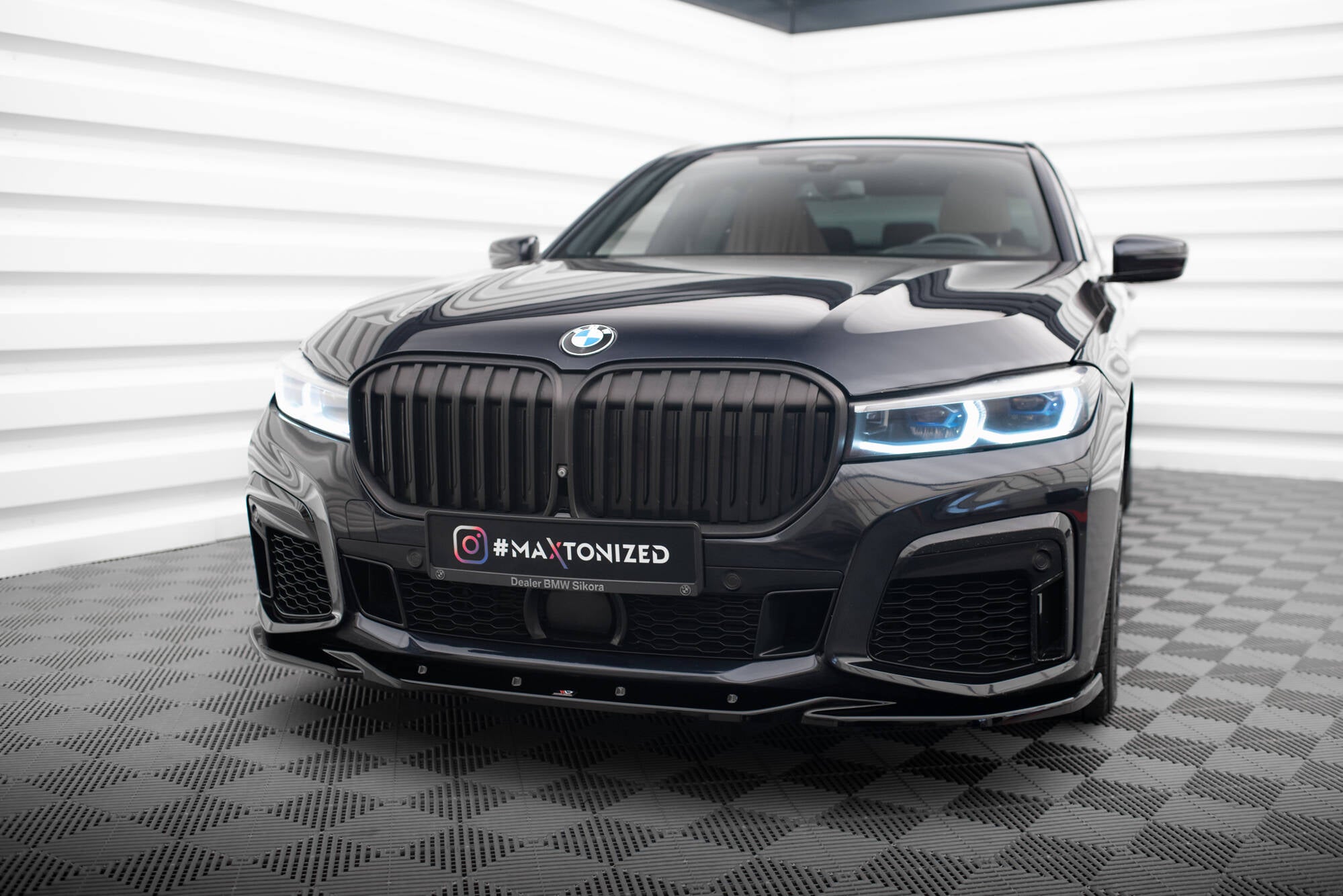 Frontlippe V3 für BMW 7 M - Paket G11 / G12 Facelift