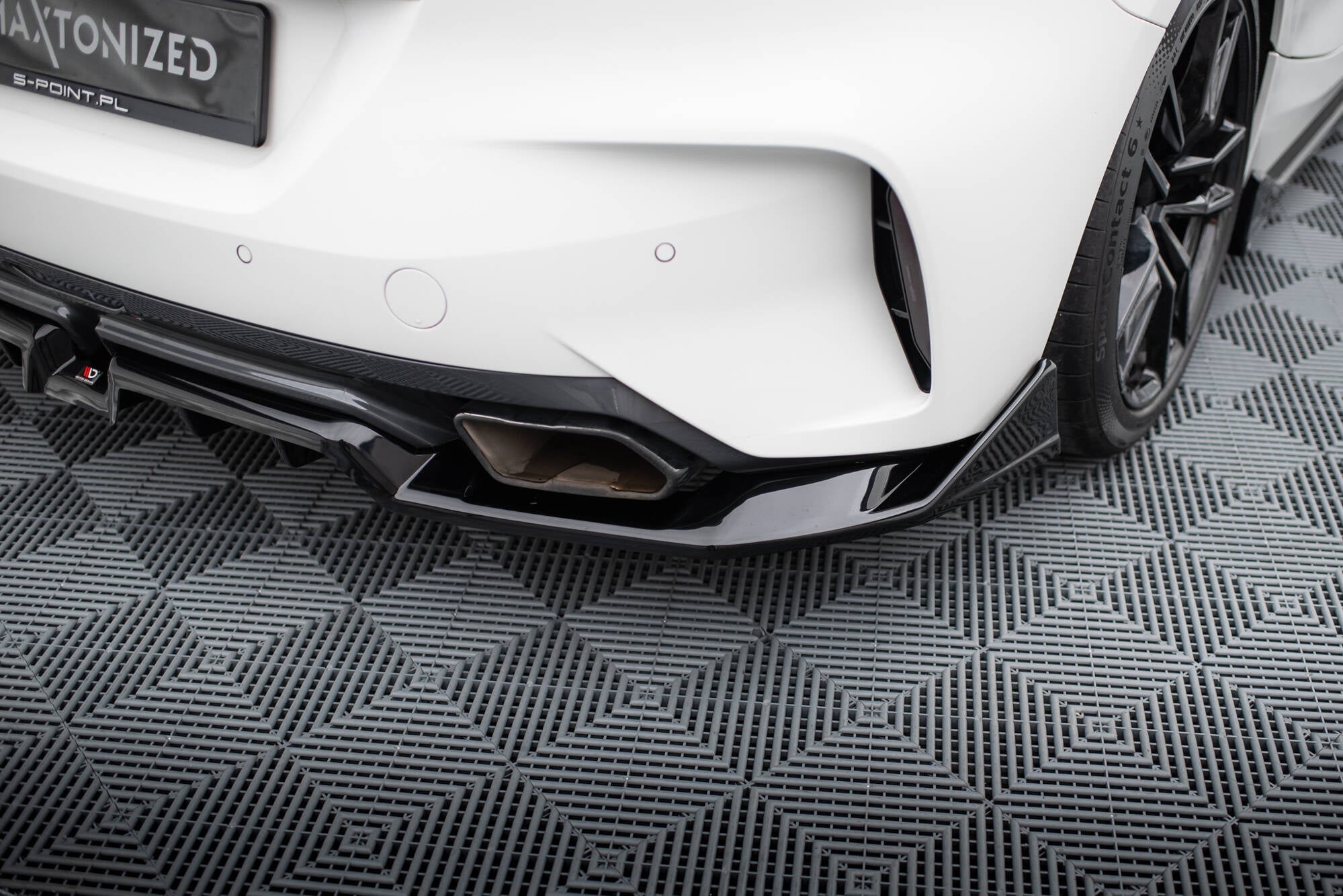 Mittlerer Cup Diffusor DTM Look Heck Ansatz für BMW Z4 M40i G29