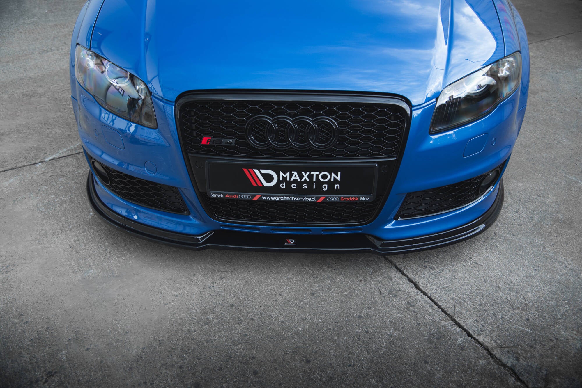Frontlippe V1 für Audi RS4 B7