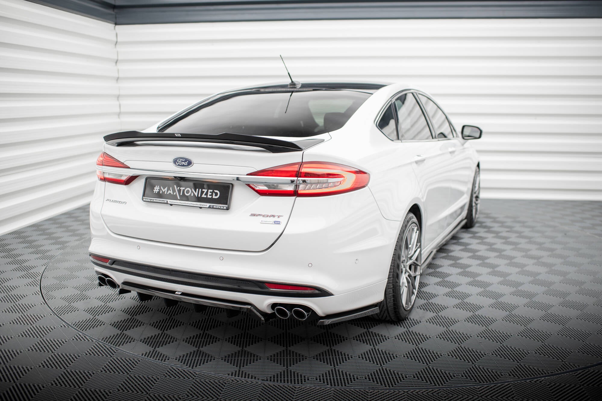 Spoiler für Ford Mondeo Sport Mk5 Facelift / Fusion Sport Mk2 Facelift