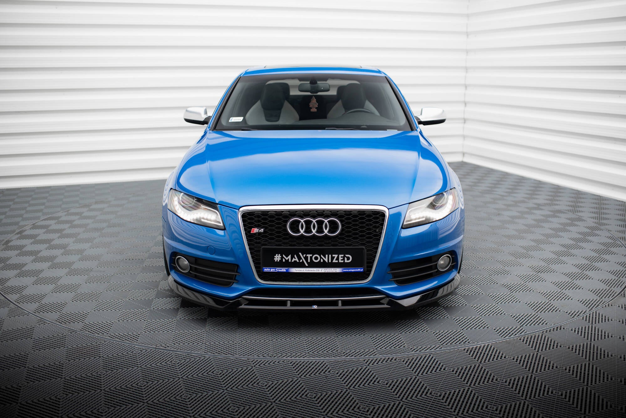Frontlippe V4 für Audi S4 / A4 S-Line B8
