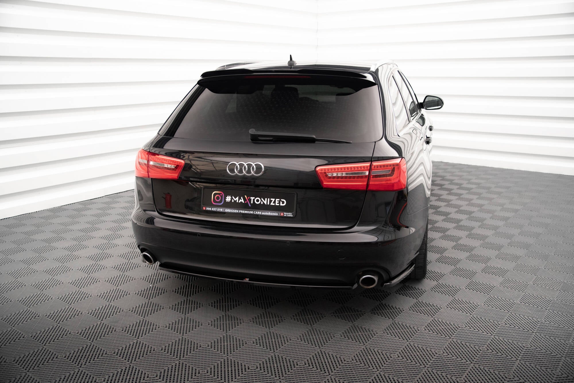 Flaps V2 Heckansatz Flaps Heckansatz für Audi A6 Avant / Limousine C7