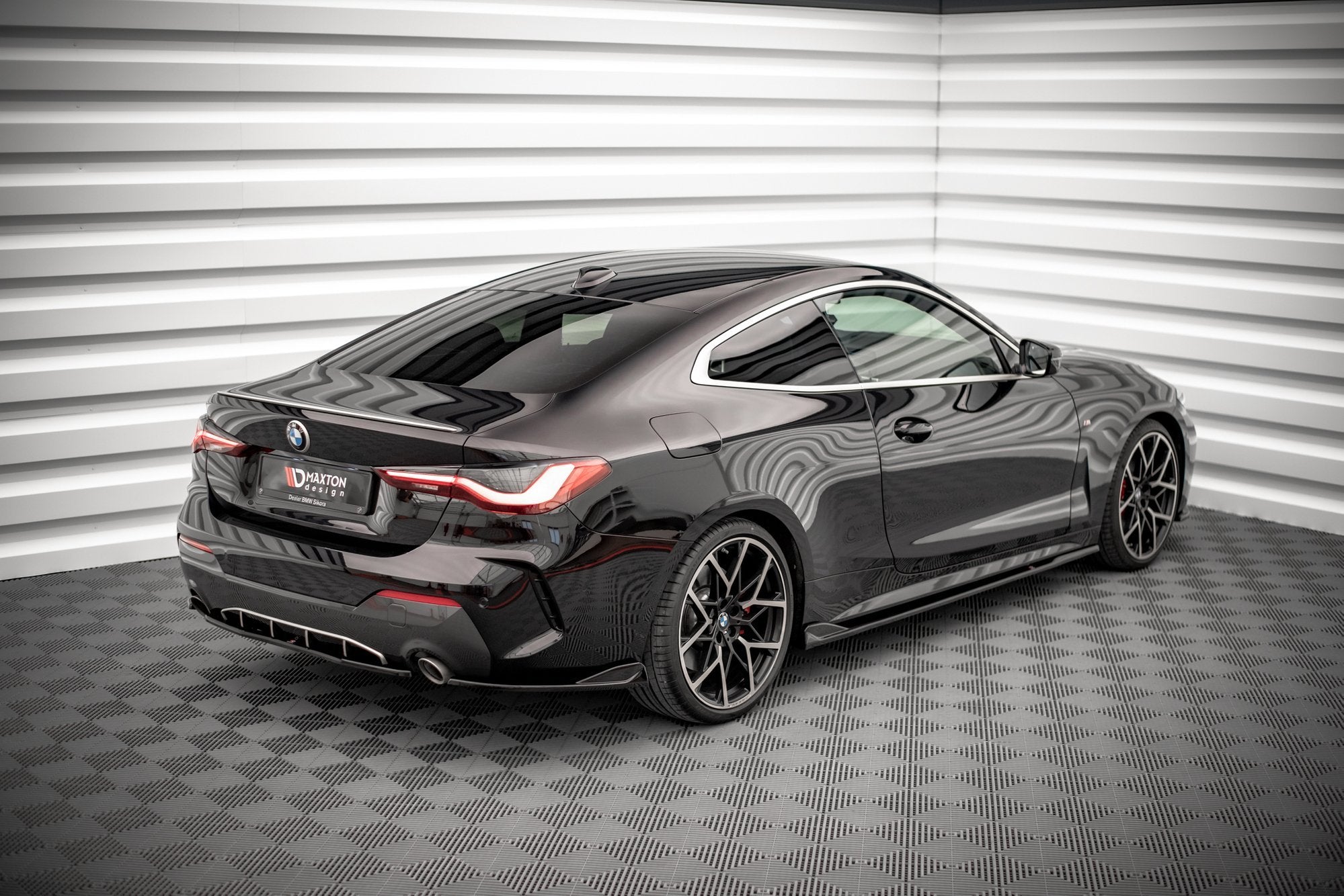 Flaps Heckansatz V2 Diffusor für BMW 4er M - Paket G22 / G23 / G22 Facelift / G23 Facelift