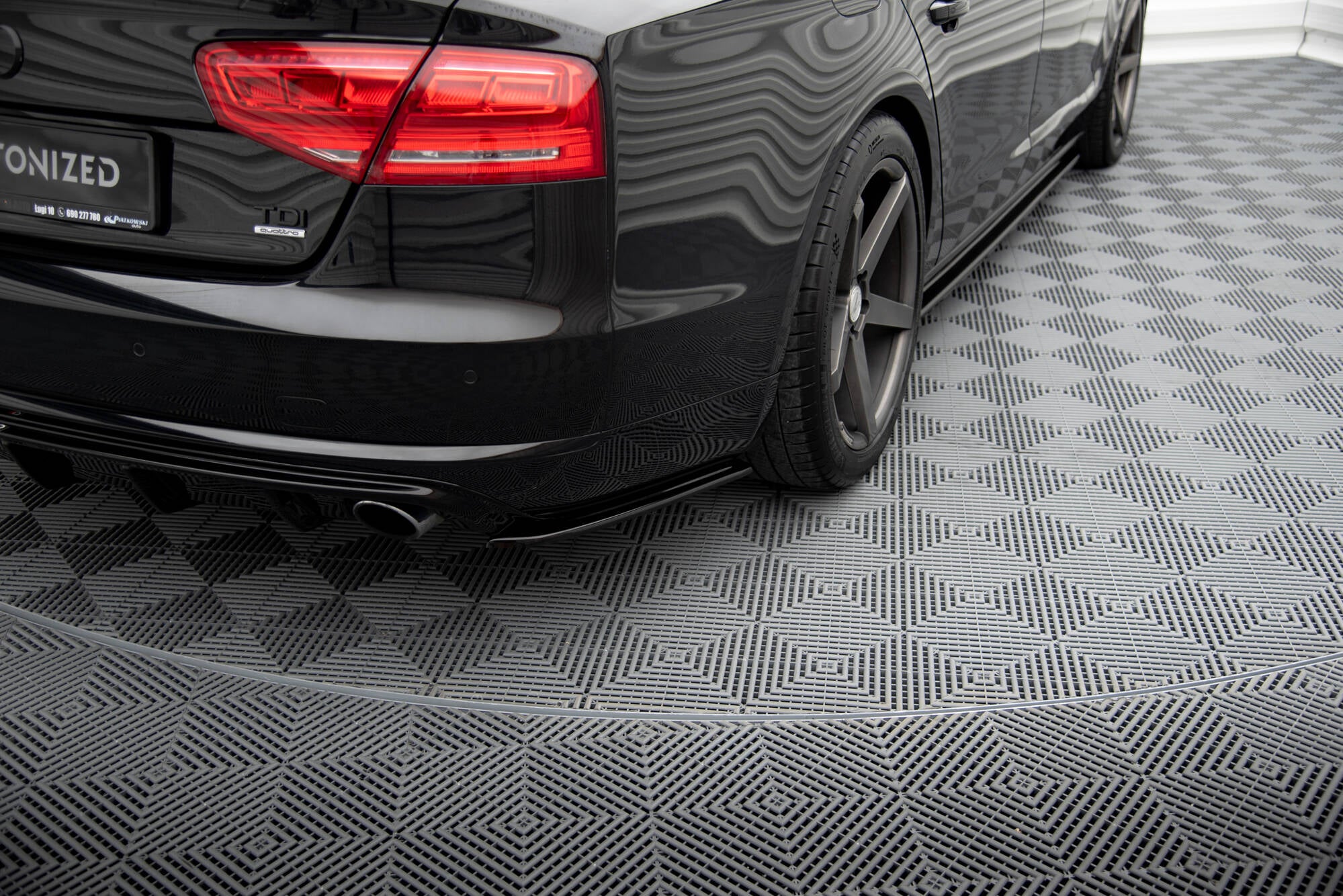 Flaps Heckansatz Flaps Heckansatz für Audi A8 D4