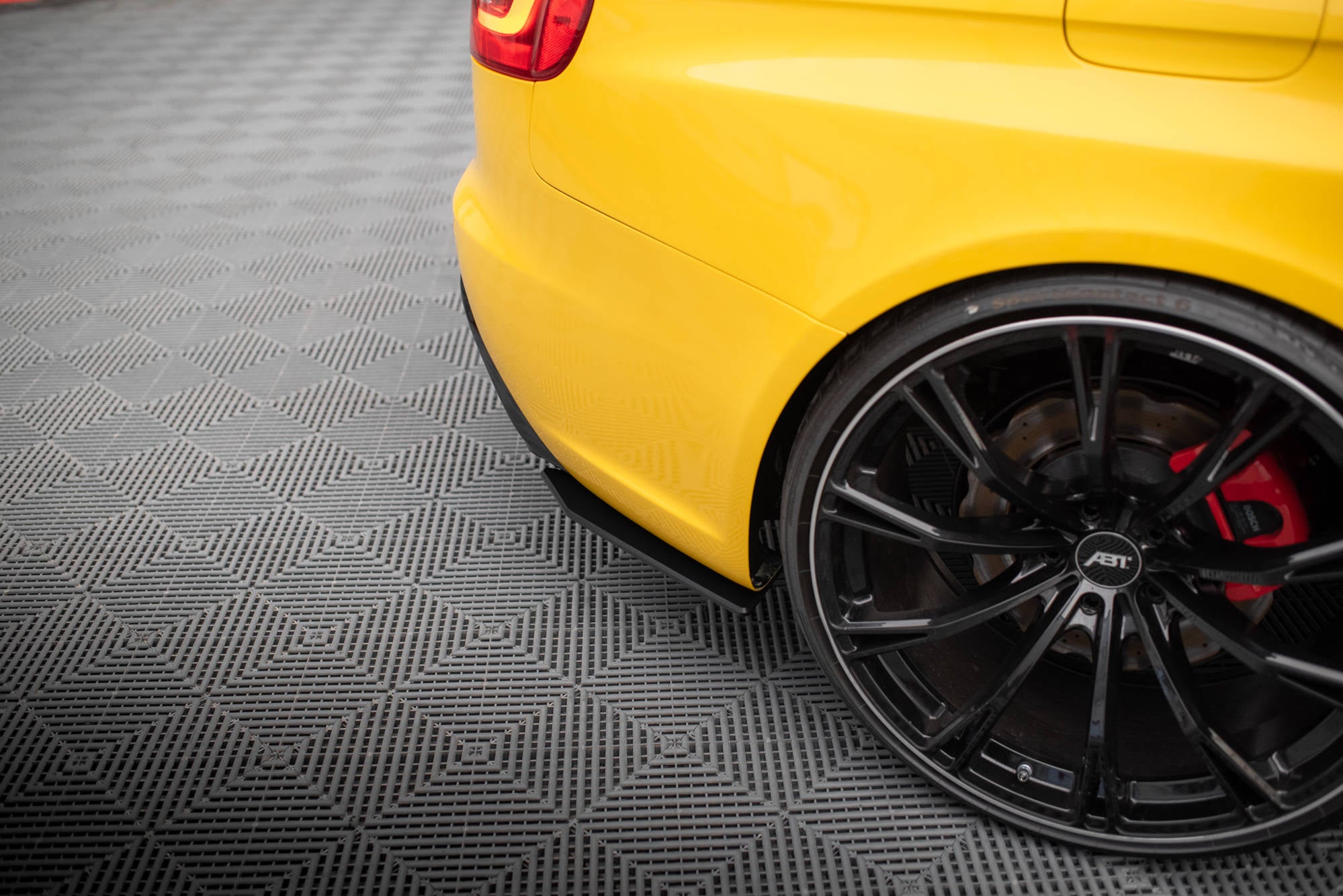 Street Pro Flaps Heckansatz Flaps Heckansatz für Audi RS4 B8