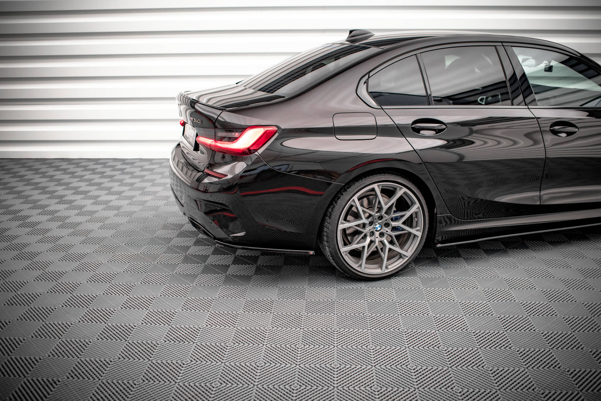 Flaps Heckansatz V4 Diffusor für BMW M340i G20 / G21