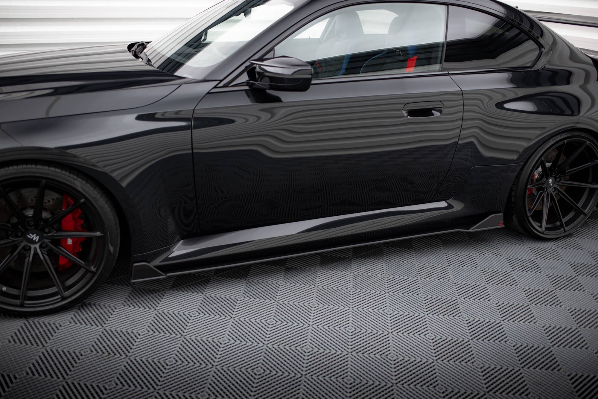 Street Pro Seitenschweller V2 Ansatz für für BMW M2 G87