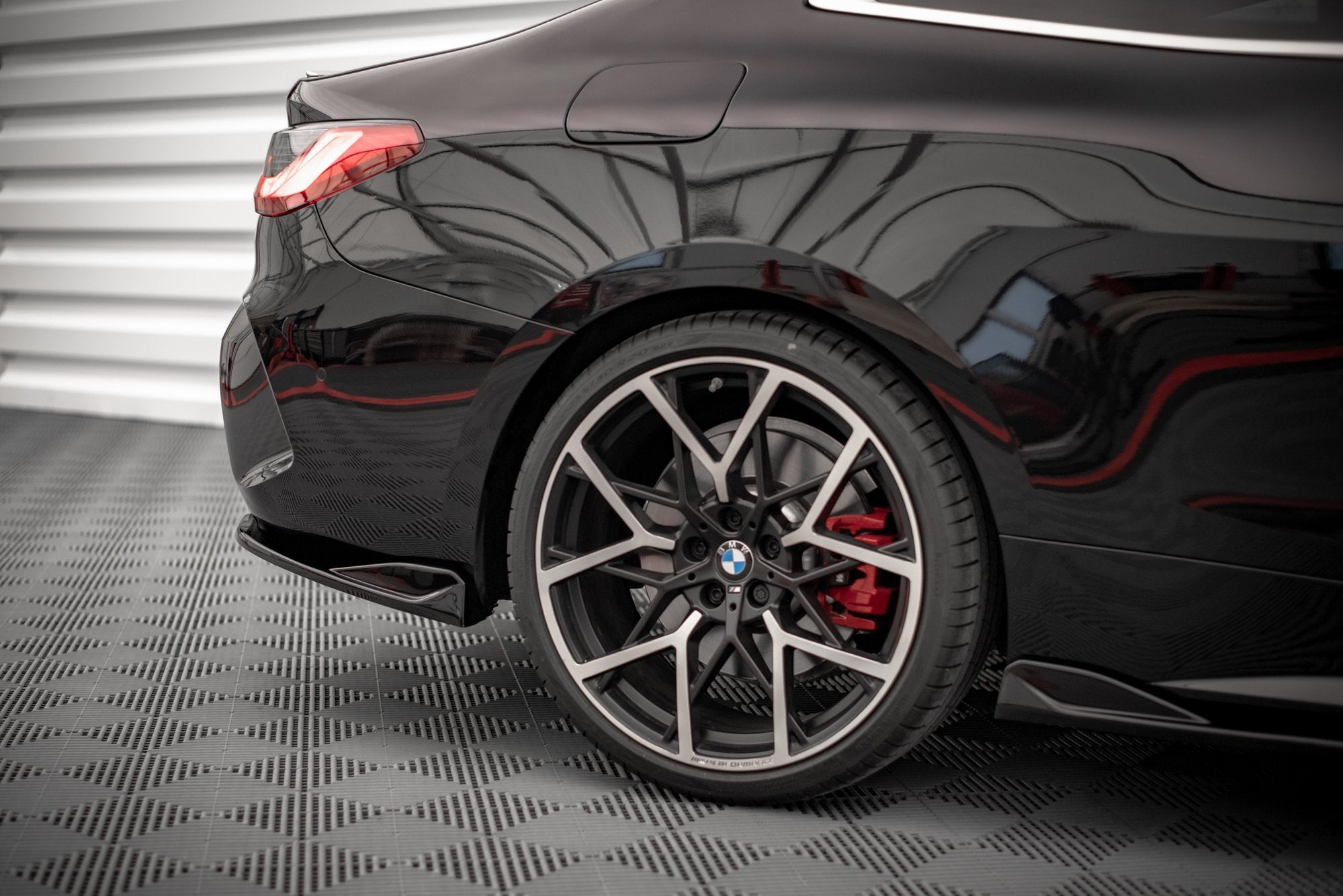 Flaps Heckansatz V2 Diffusor für BMW 4er M - Paket G22 / G23 / G22 Facelift / G23 Facelift