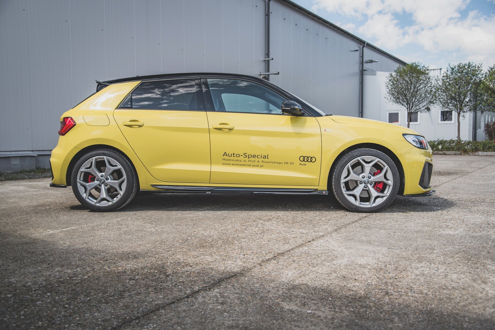 Seitenschweller Ansatz für Audi A1 S-Line GB