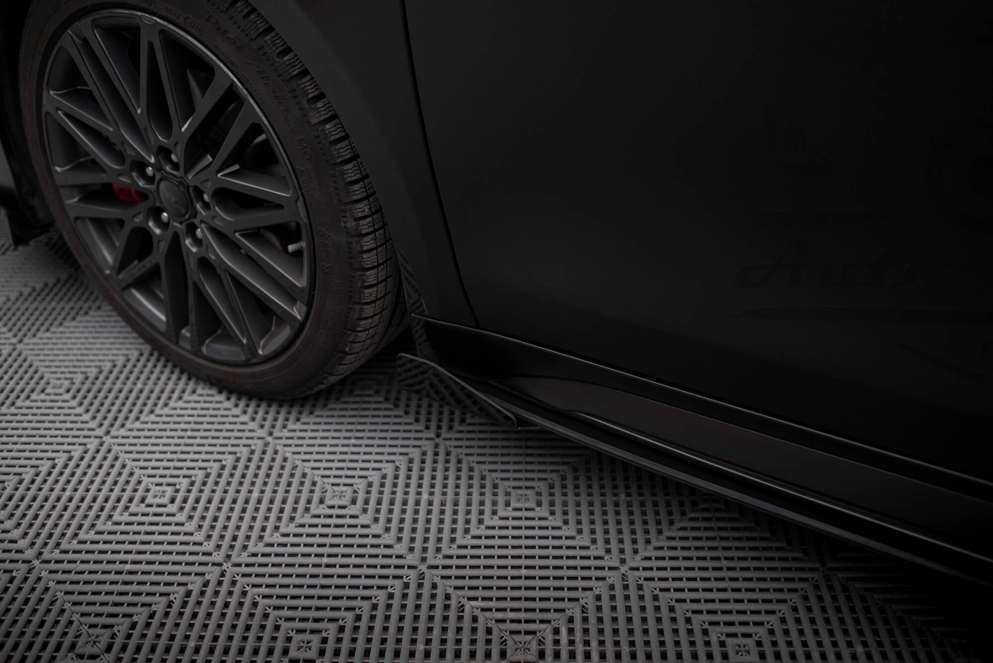 Street Pro Seitenschweller Ansatz für + Flaps Kia Proceed GT / GT-Line Mk1 Facelift / Ceed GT Mk3 Facelift