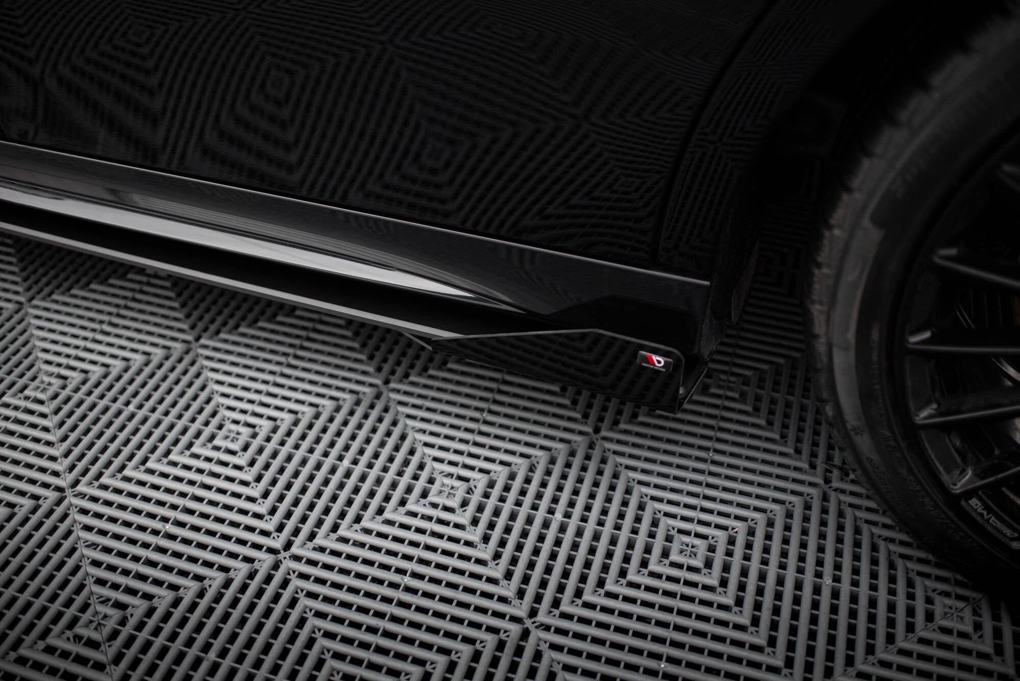 Street Pro Seitenschweller Ansatz für + Flaps Mercedes-AMG A35 W177 Facelift