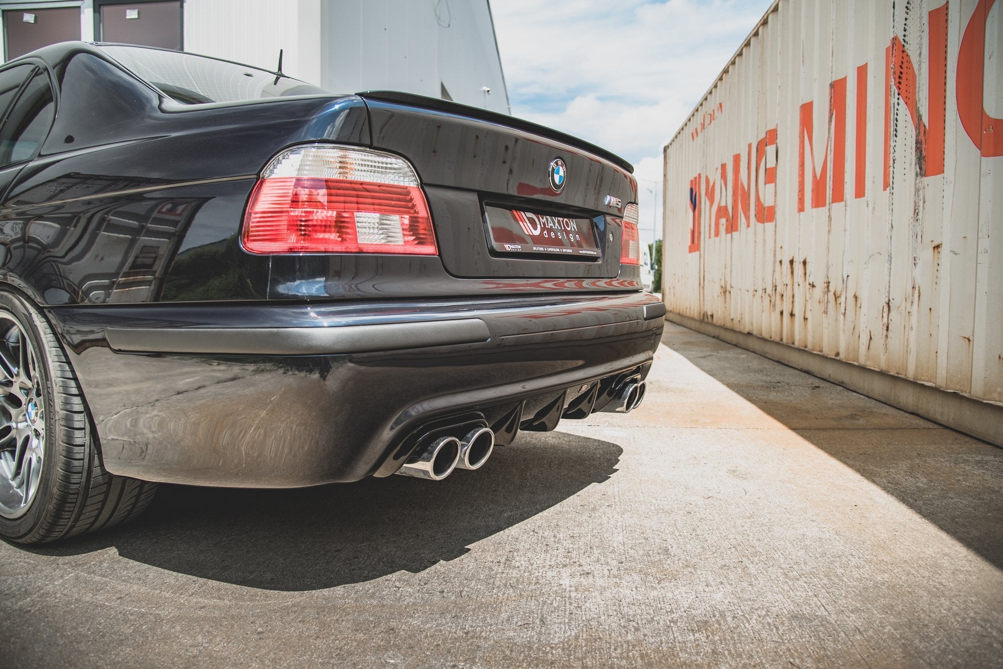 Diffusor Heck Ansatz für BMW M5 / 5 M-Paket E39
