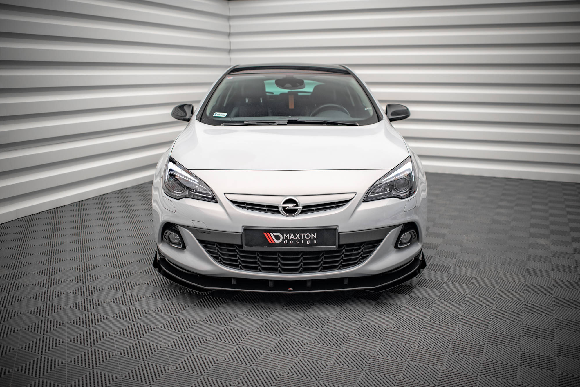 Street Pro Frontlippe V1 für + Flaps für + Flaps Opel Astra GTC OPC-Line J