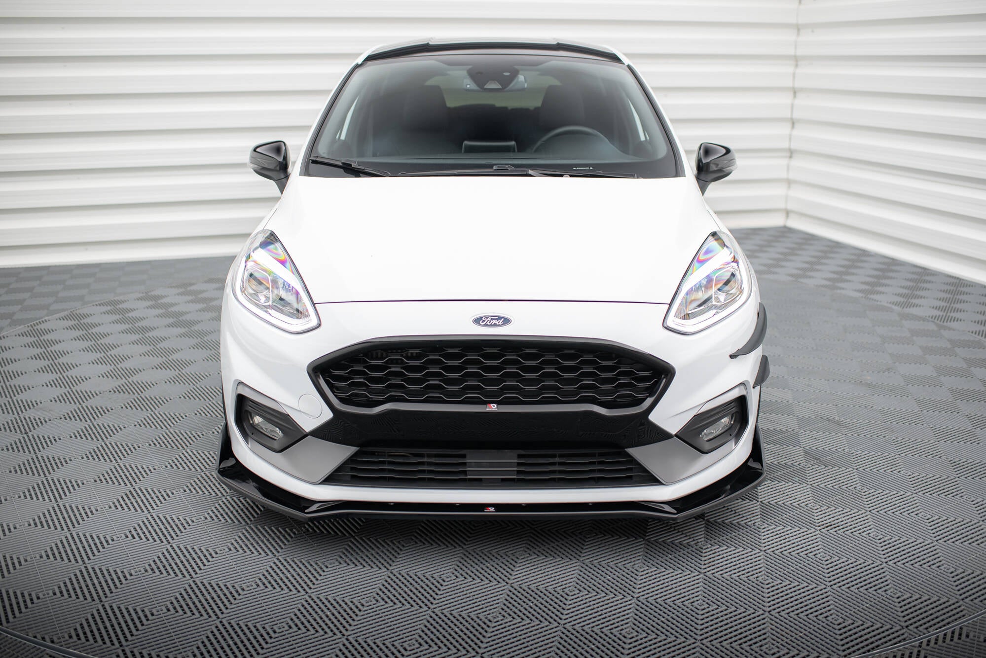 Frontlippe V4 + Flaps für Ford Fiesta ST / ST-Line