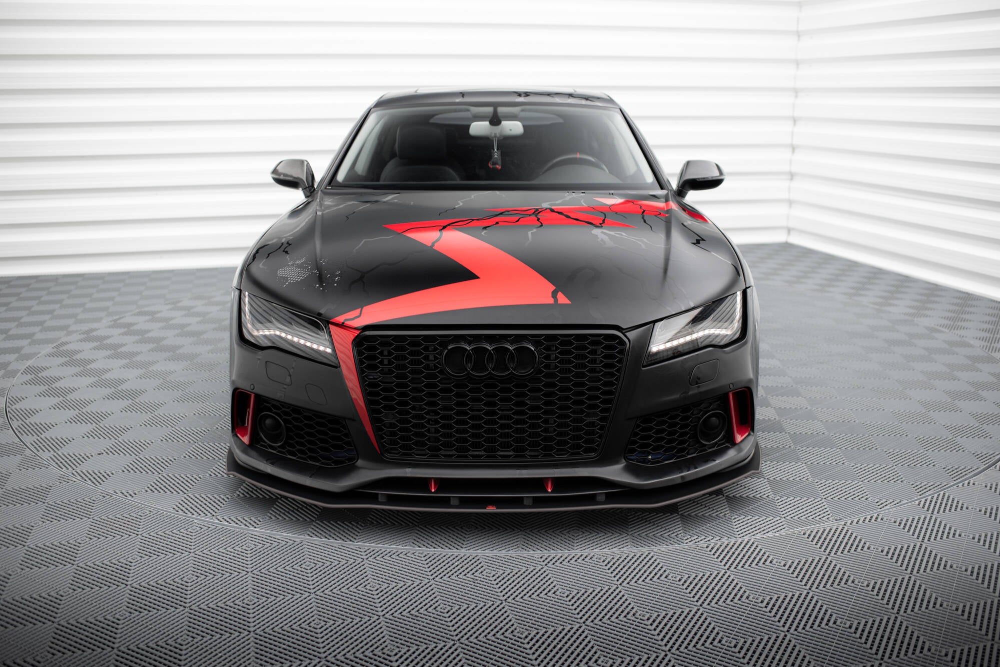 Street Pro Frontlippe für für Audi A7 RS7 Look C7