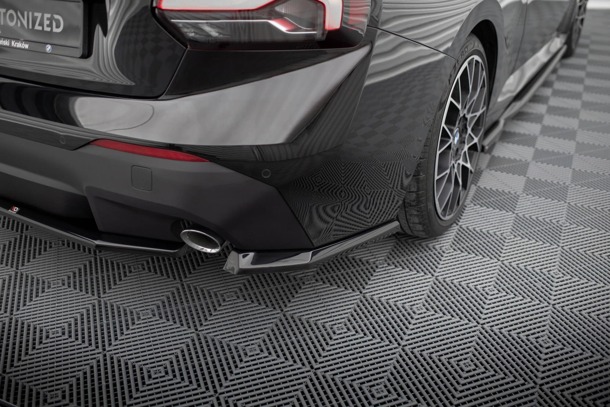 Flaps Heckansatz V1 Diffusor für BMW 2 Coupe G42