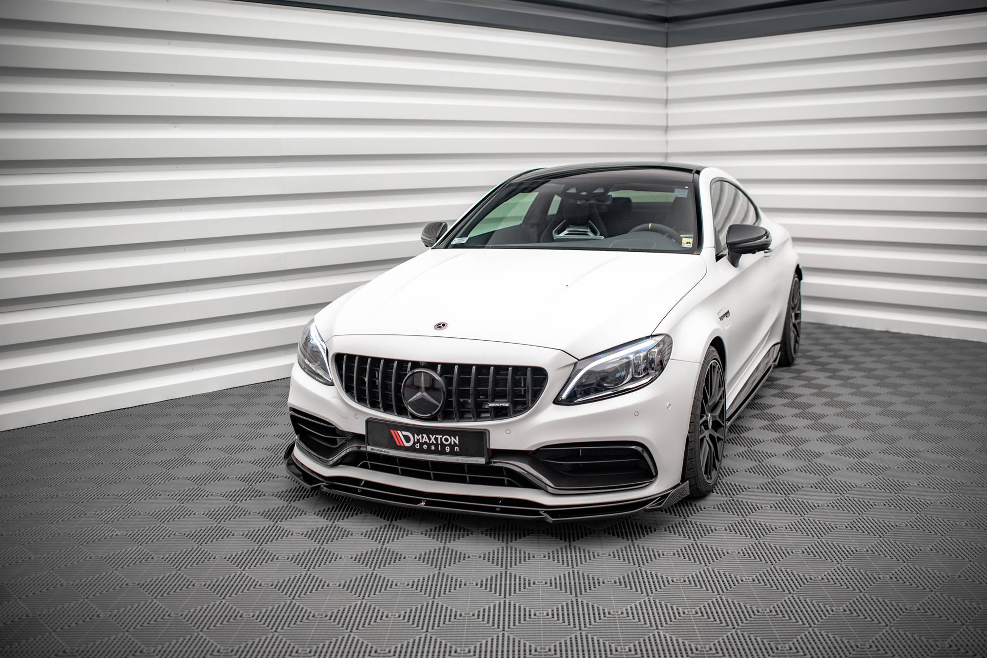 Frontlippe V2 für Mercedes-AMG C63 Coupe AMG Aero Pack C205 Facelift