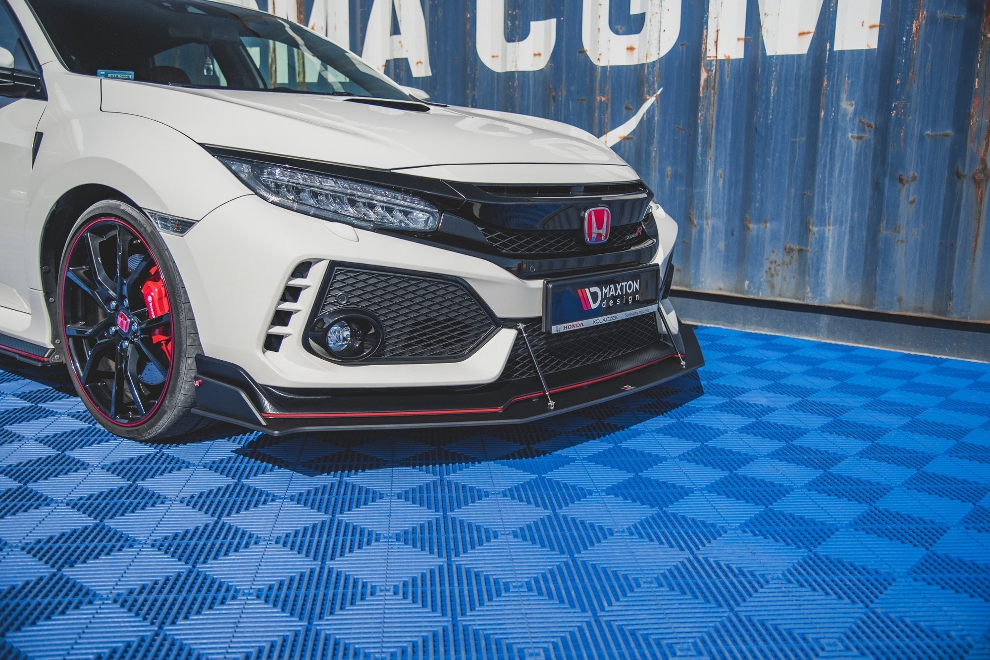Street Pro Frontlippe für für Honda Civic Type R Mk10