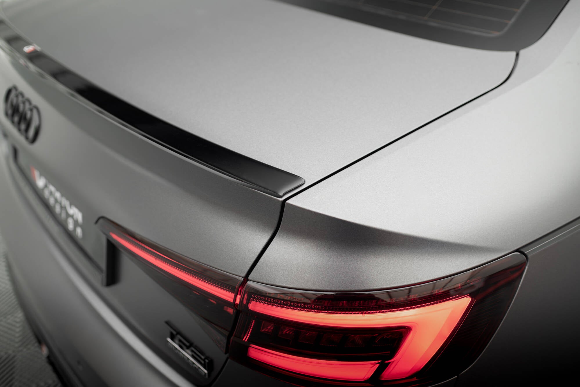 Spoiler CAP V.2 für Audi S4 / A4 Standard / S-Line / Competition Limousine B9 / B9 Facelift