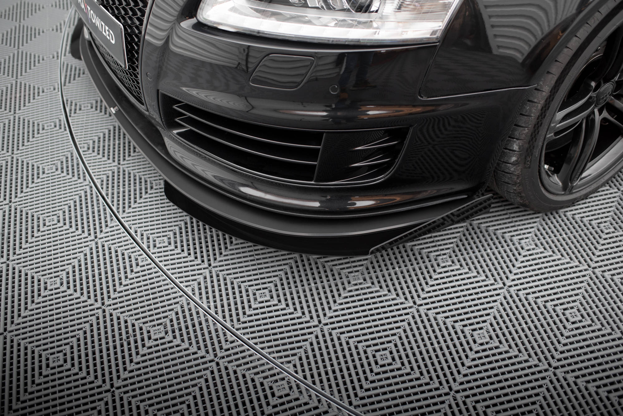 Front Stoßstange Flaps für Audi RS6 Avant C6