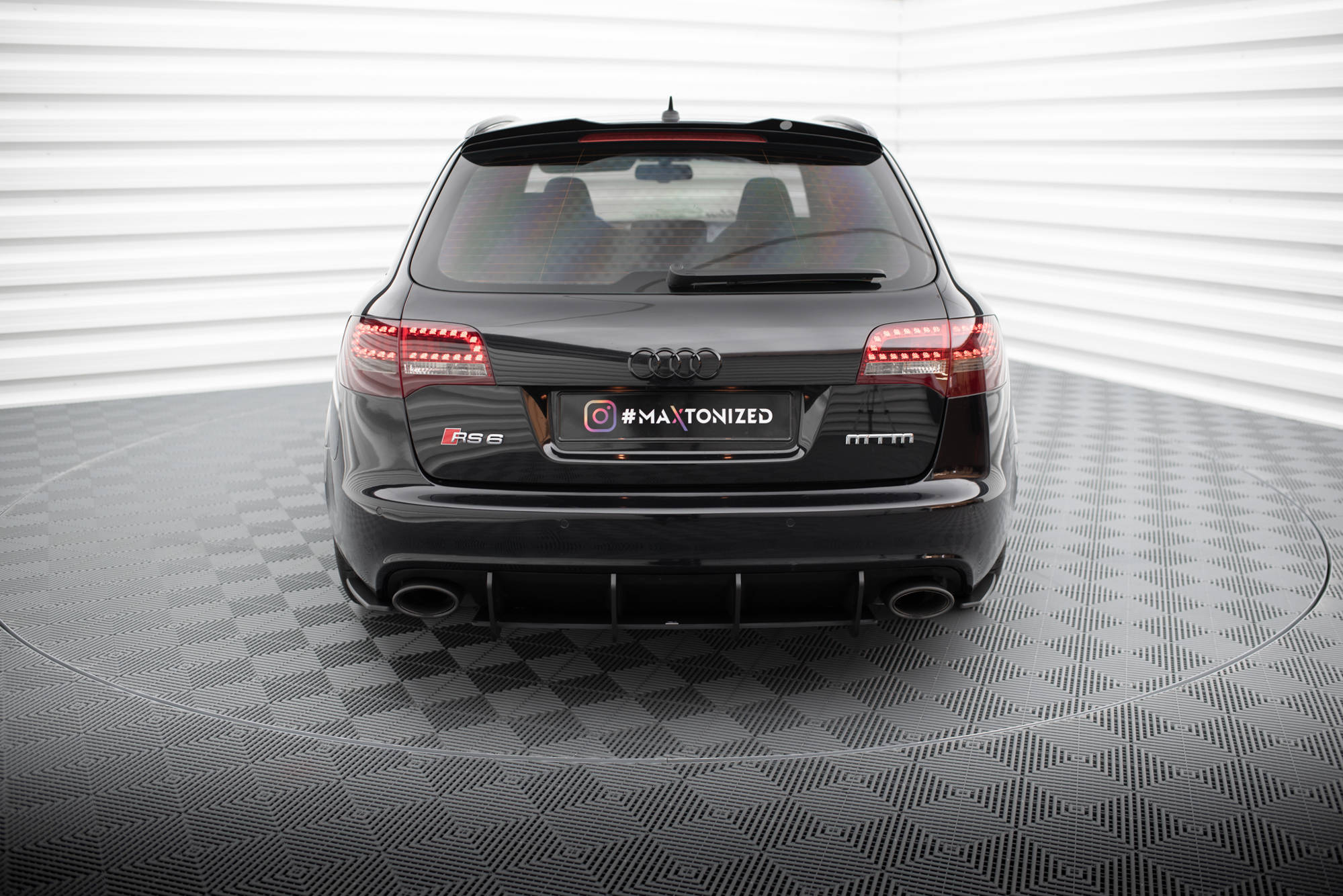 Street Pro Flaps Heckansatz Flaps Heckansatz für Audi RS6 Avant C6