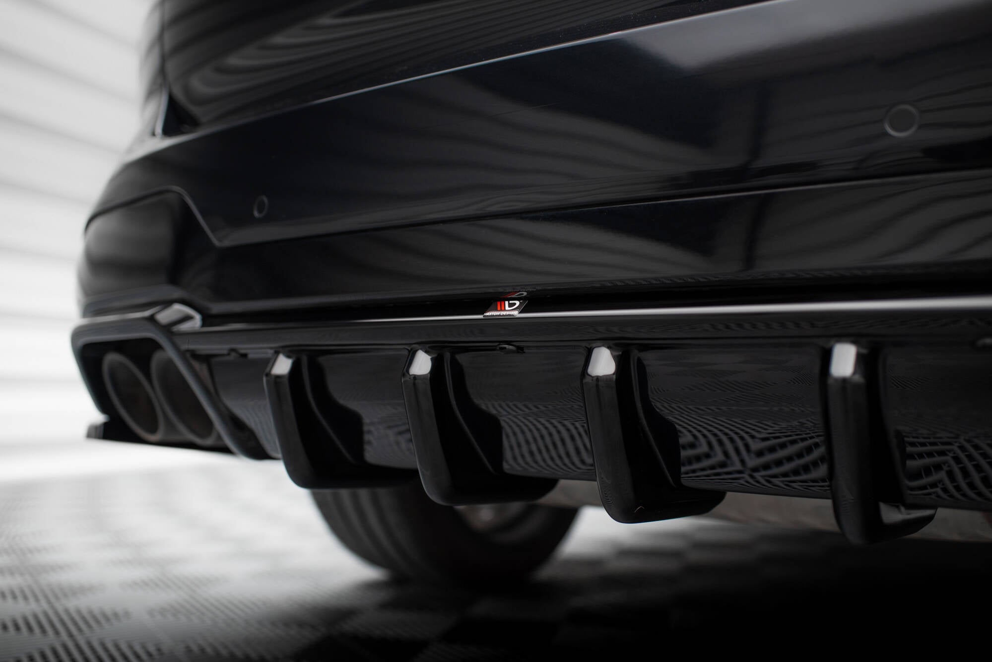 Diffusor Heck Ansatz für BMW X3 M F97 / F97 Facelift