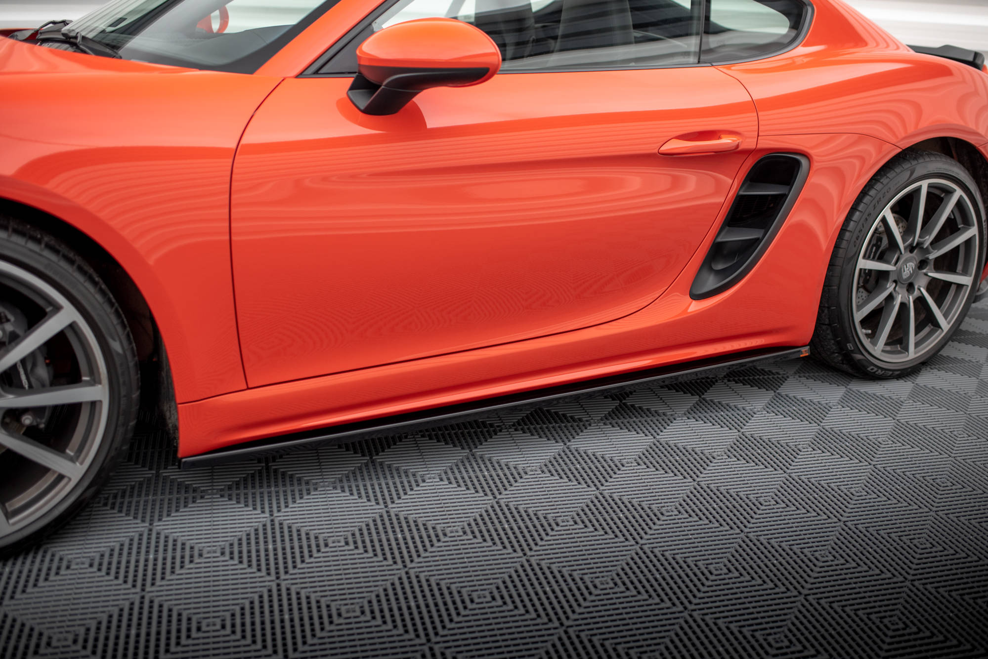 Seitenschweller Ansatz für Porsche 718 Cayman 982c