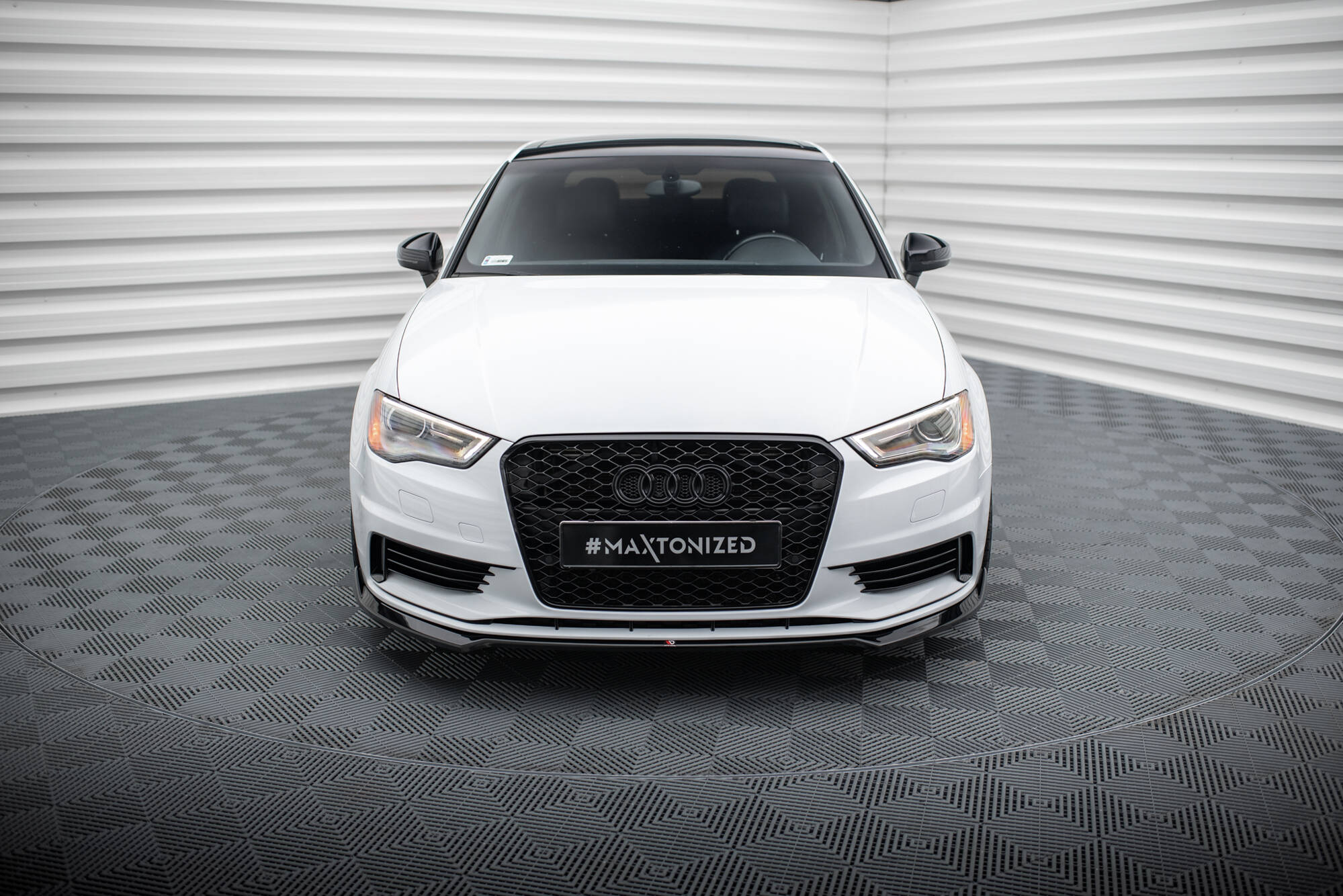 Frontlippe V2 für Audi A3 Limousine 8V
