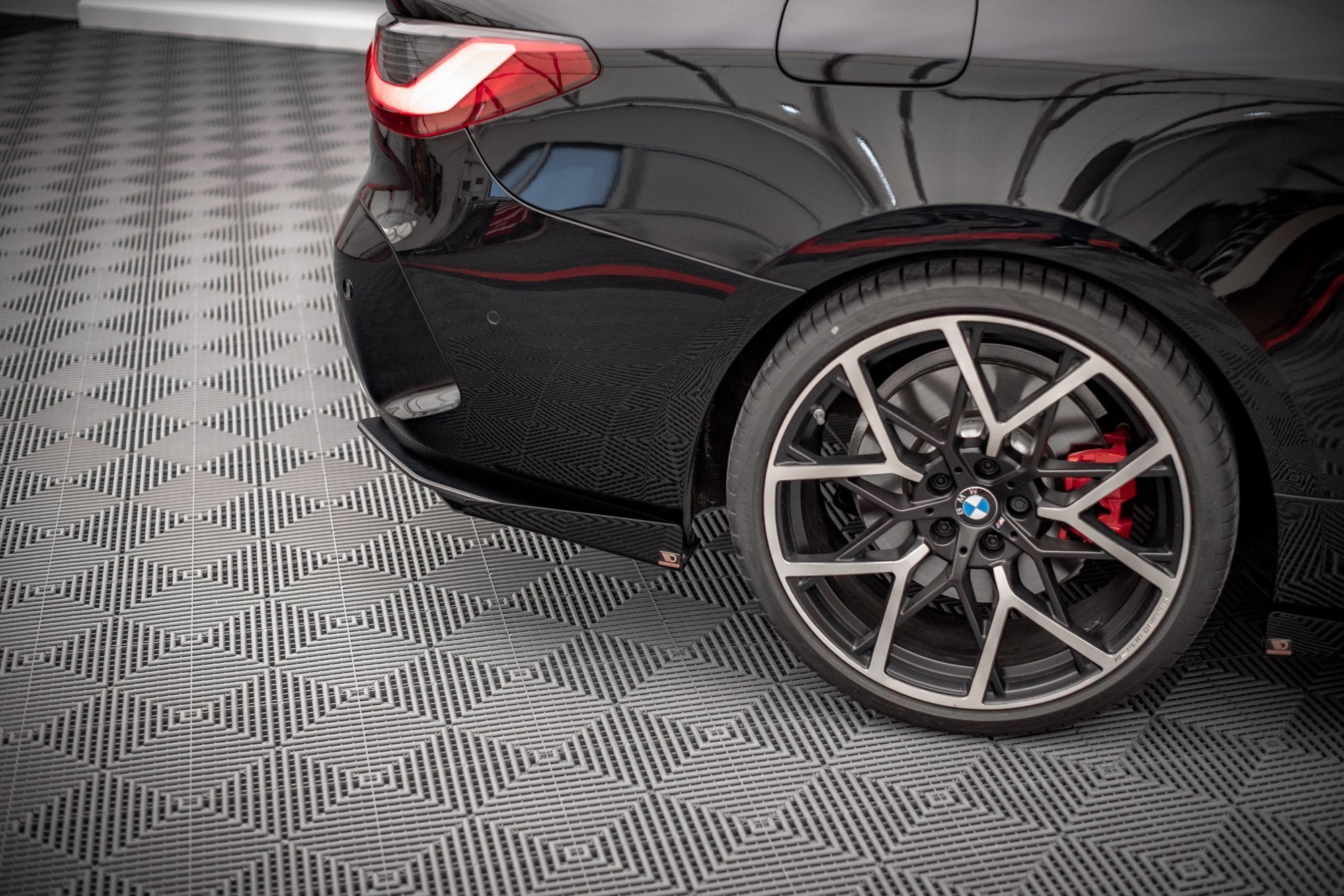 Street Pro Flaps Heckansatz Diffusor + Flaps für BMW 4er M-Paket G22 / G23 / G22 Facelift / G23 Facelift