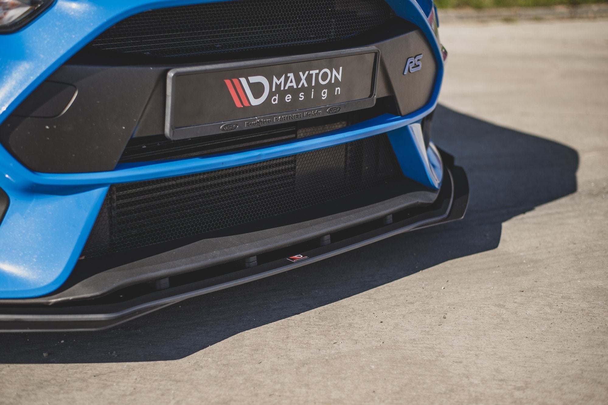 Street Pro Frontlippe für + Flaps für Ford Focus RS Mk3