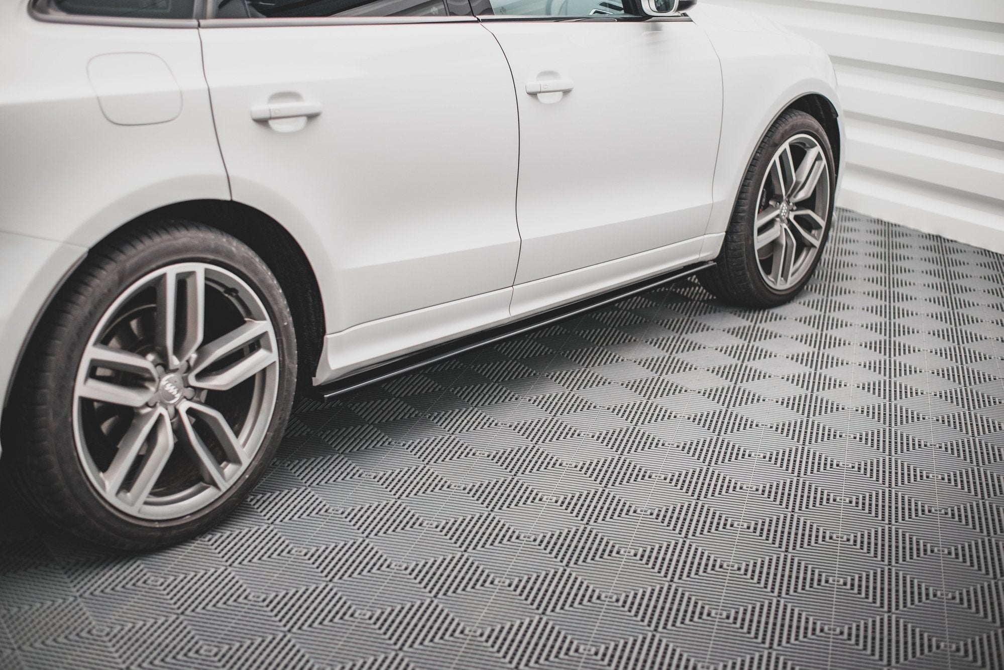 Seitenschweller Ansatz für Audi SQ5 / Q5 S-Line Mk1 (8R)