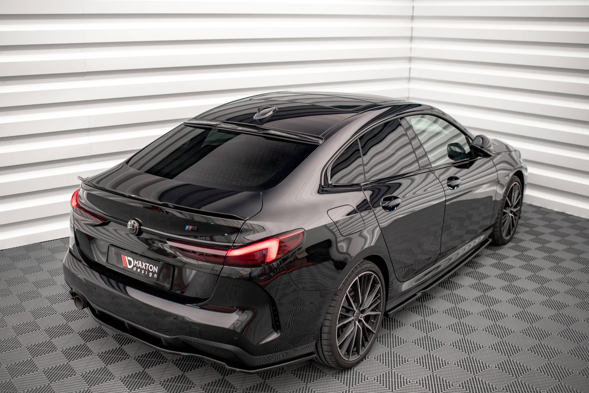Heckscheiben Spoiler für BMW 2 Gran Coupe M-Paket / M235i F44 schwarz matt