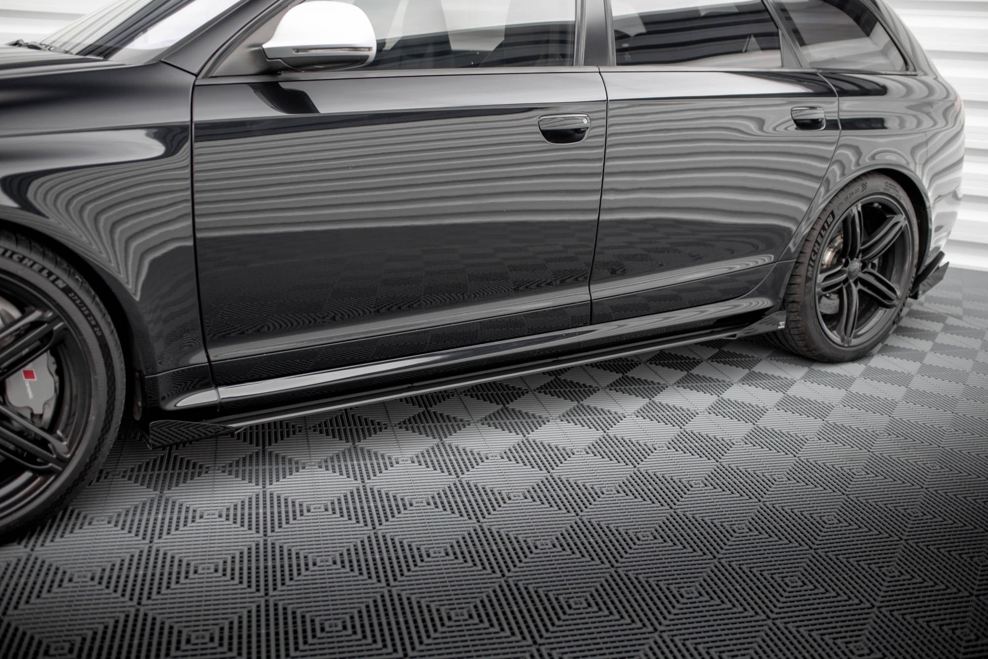 Seitenschweller Flaps für Audi RS6 Avant C6
