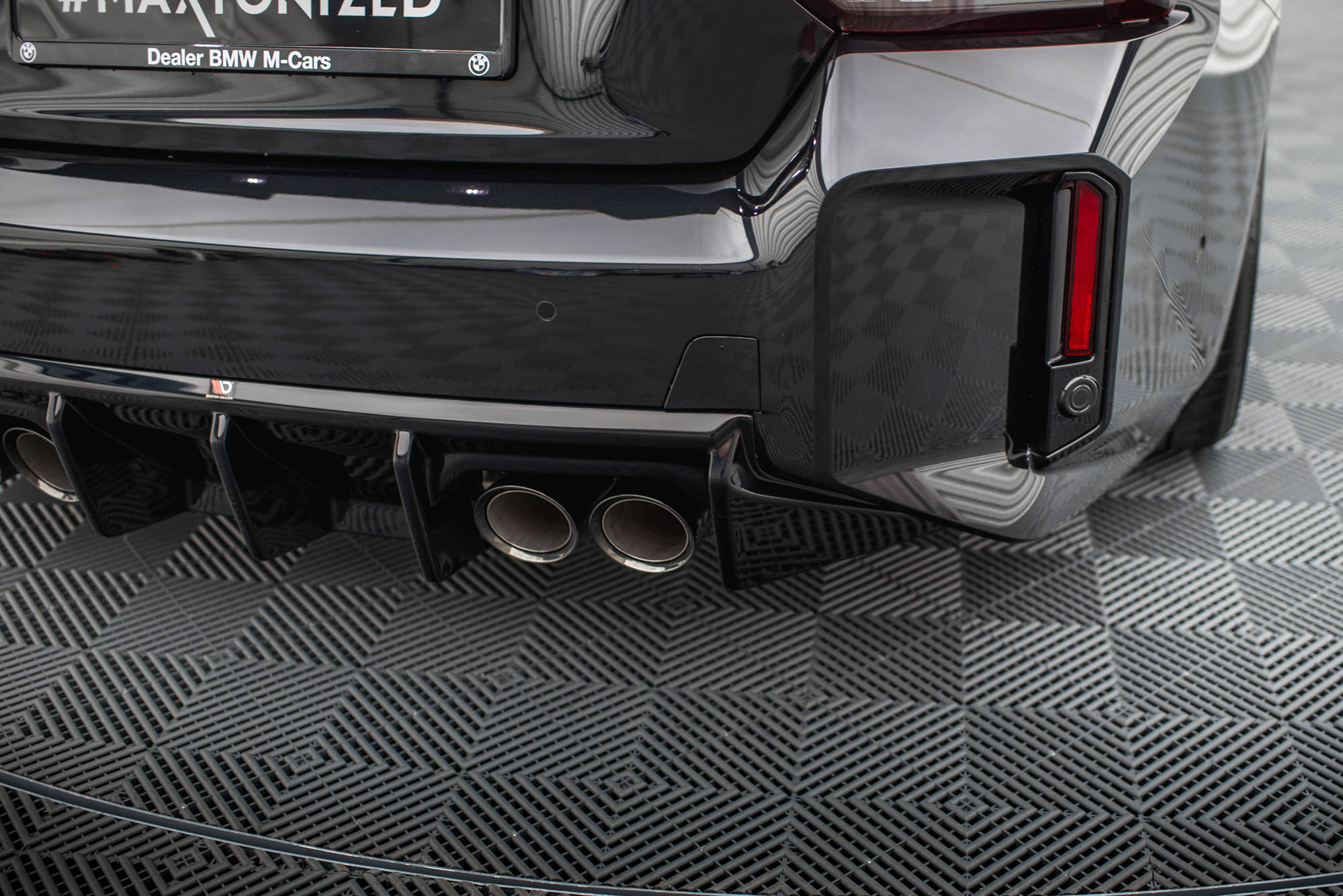Diffusor V1 Heck Ansatz für BMW M2 G87