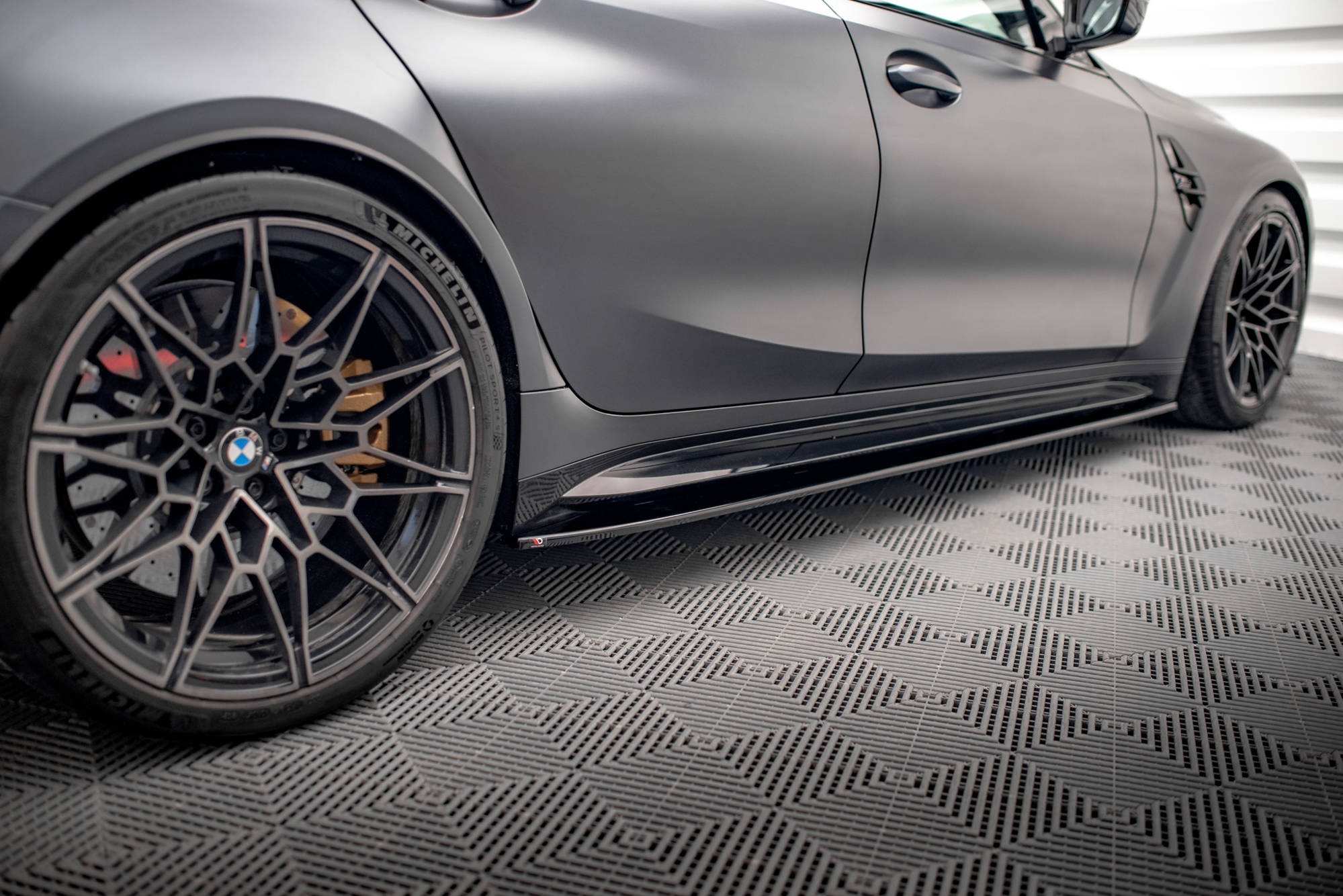 Seitenschweller V1 Ansatz für für BMW M3 Limousine / Touring G80 / G81