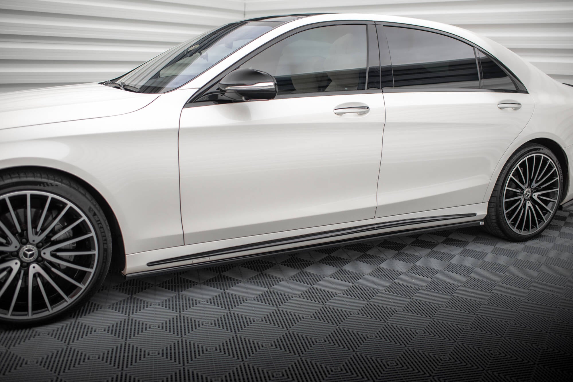 Seitenschweller Ansatz für Mercedes-Benz S Lang AMG-Line W222