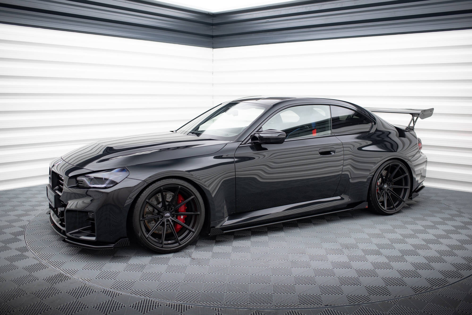 Street Pro Seitenschweller V1 Ansatz für + Flaps für BMW M2 G87