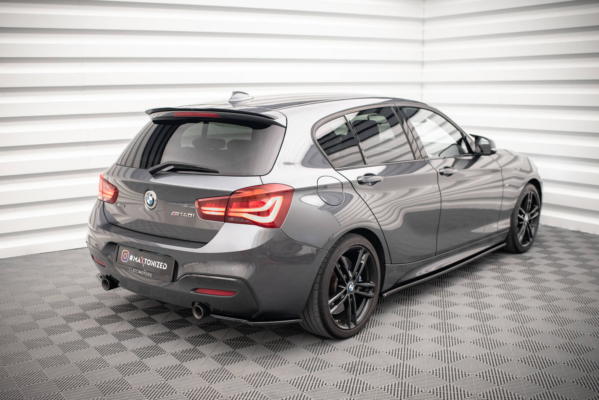 Flaps Heckansatz Diffusor für BMW 1er F20/F21 M-Power Facelift