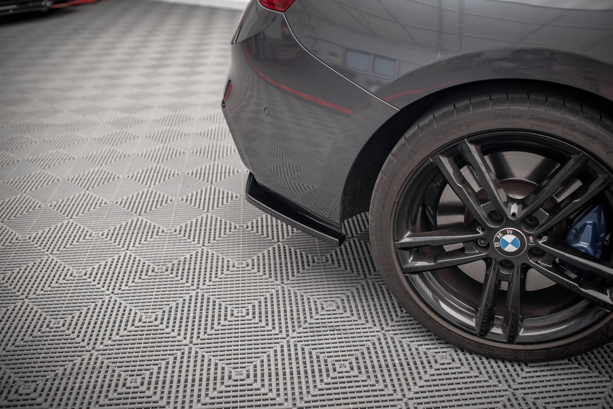 Flaps Heckansatz Diffusor für BMW 1er F20 Facelift M-power