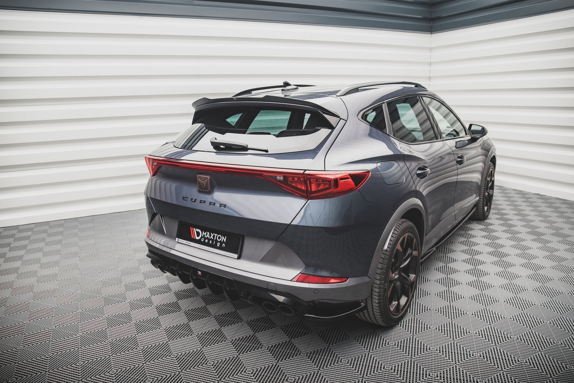Diffusor V1 Heck Ansatz für Cupra Formentor Mk1 / Mk1 Facelift