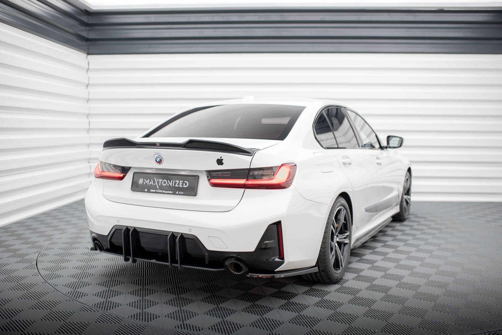 Flaps Heckansatz Diffusor für BMW M-Paket G20 / G21 Facelift