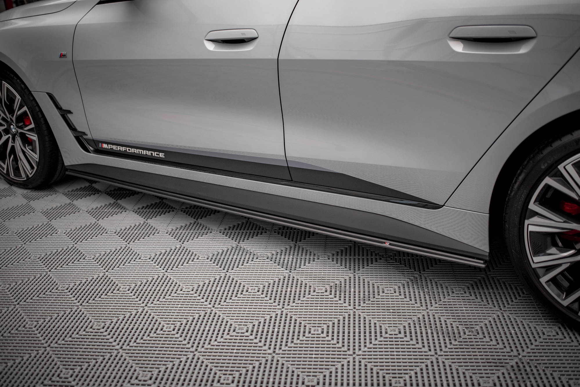 Street Pro Seitenschweller Ansatz für BMW 4er Gran Coupe M-Paket G26